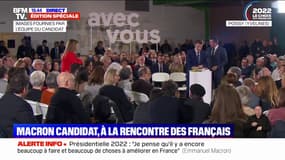 Emmanuel Macron: "Je ne peux pas laisser qui que ce soit dire que le gouvernement n'a rien fait sur le sujet du pouvoir d'achat"