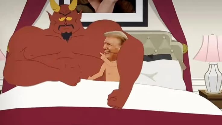 Une image du premier épisode de la saison 27 de "South Park", diffusé le 23 juillet 2025.