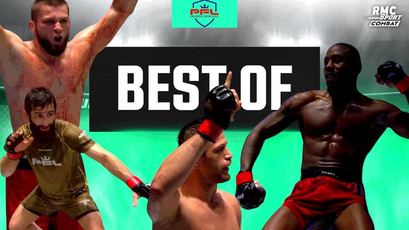 TKO, étranglements et soumissions, un BEST OF piquant pour le retour du PFL !