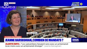 Alsace Politiques: Jeanne Barseghian, la maire de Strasbourg, aborde son bilan à mi-mandat