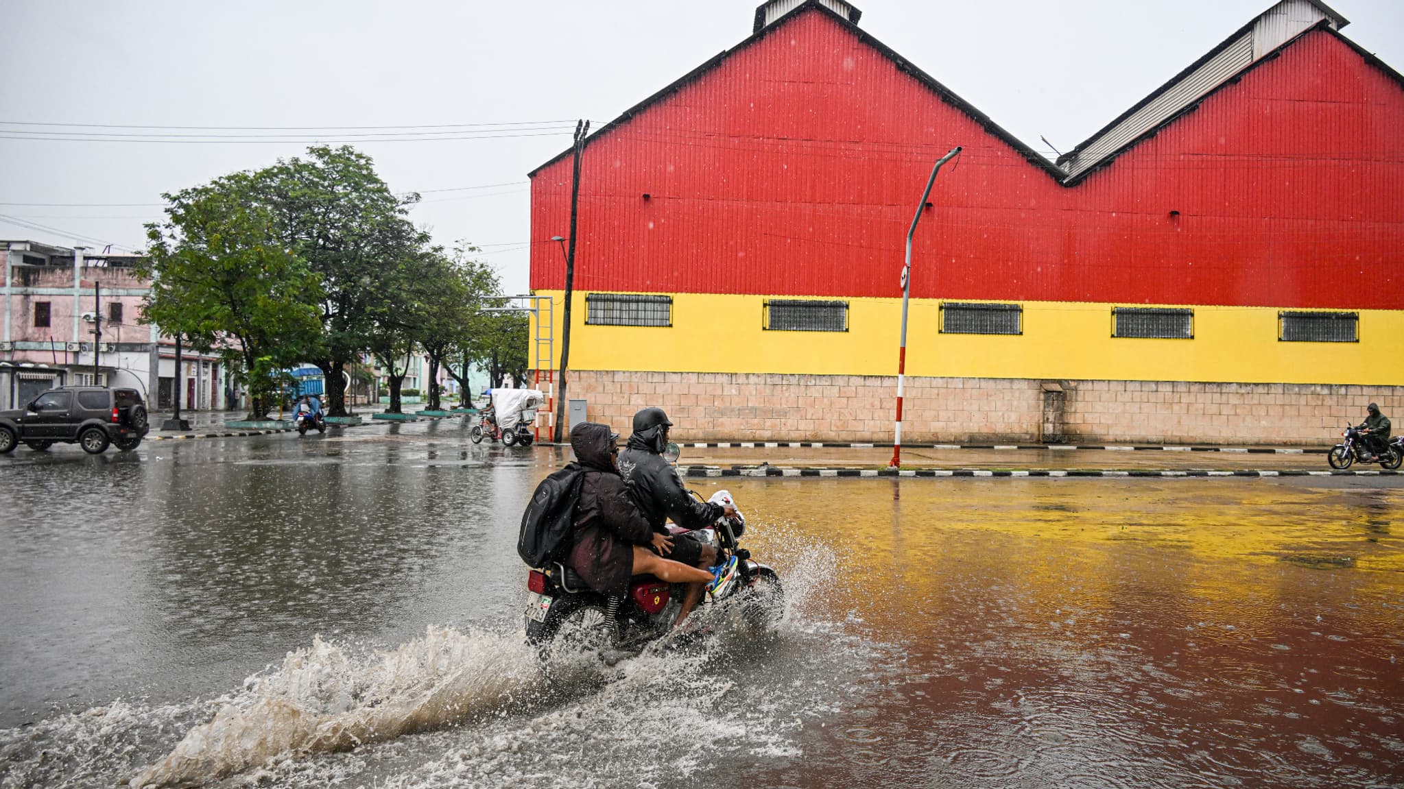 Rues de Santiago de Cuba inondées ce mercredi 29 octobre après le passage de l'ouragan Melissa Rues de Santiago de Cuba inondées ce mercredi 29 octobre après le passage de l'ouragan Melissa