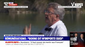 Planification écologique: Jean-Luc Mélenchon tacle Emmanuel Macron de "petit Mélenchon de contrebande"