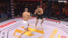 Paul Dena face à Komar le 19 septembre 2025 à l'Hexagone MMA
