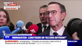 Immigration illégale dans la Manche: "C'est une affaire qui concerne l'Europe", affirme Bruno Retailleau