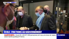 Éric Zemmour arrive dans les locaux de BFMTV