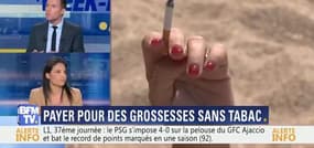 Grossesse sans tabac: des femmes enceintes payées pour arrêter de fumer