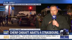 Emmanuel Georg (unité SGP Police): "mes collègues ont eu un grand sang froid" lors de la neutralisation de Chekatt
