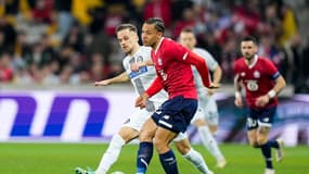 Ligue Europa Conférence - Tiago Santos lors de Lille-Sturm Graz, le 14 mars 2024