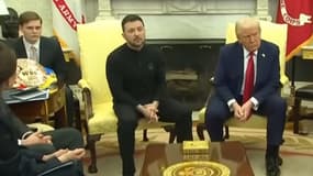 La ceinture des poids lourds d'Oleksandr Usyk à gauche de Volodomyr Zelensky
