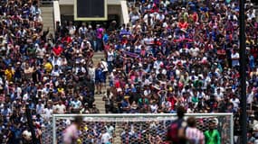 Le public lors du match PSG-Atlético de Madrid (4-0, Coupe du monde des clubs) au Rose Bowl de Pasadena, le 15 juin 2025