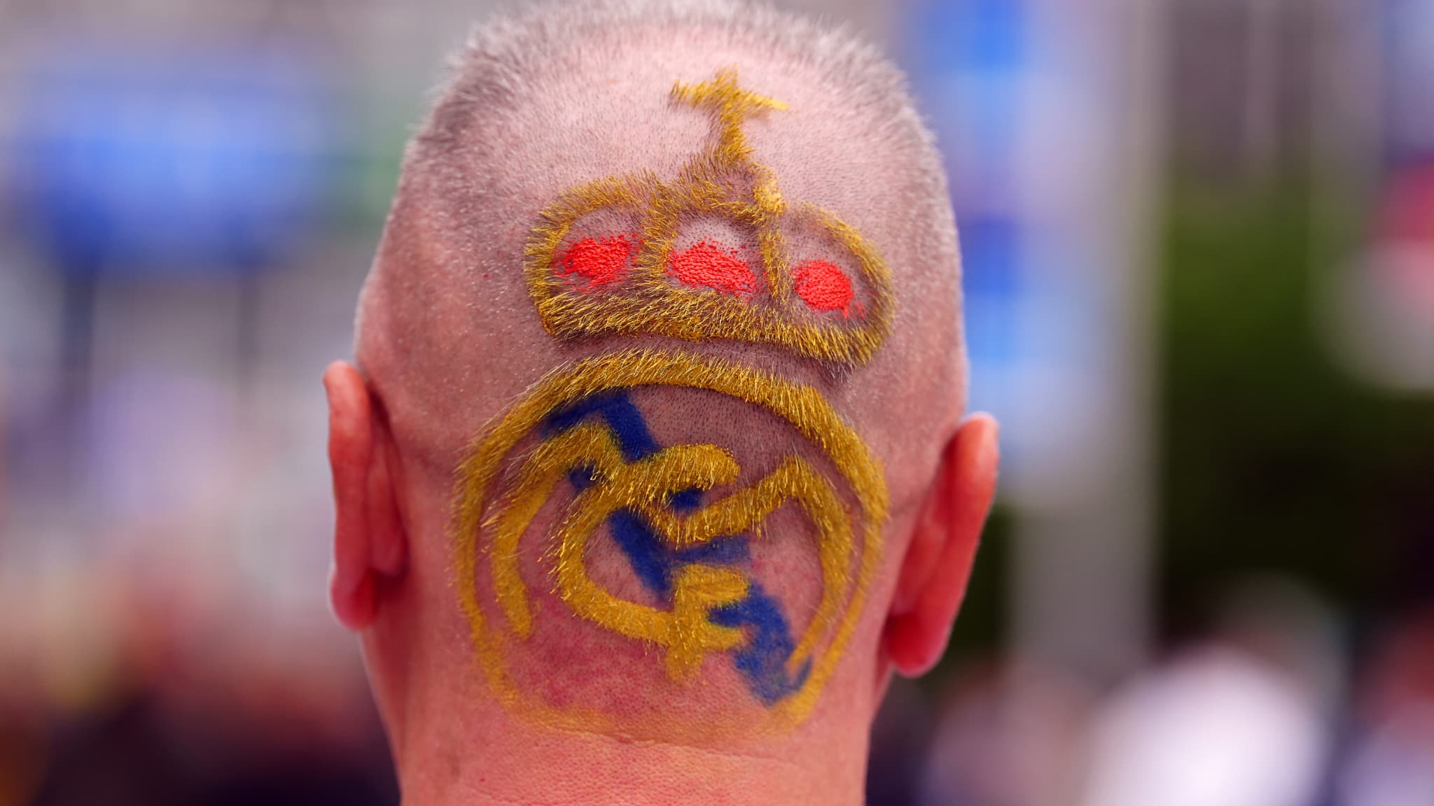 Un supporter du Real Madrid lors de la finale de la Ligue des champions, le 1er juin 2024.