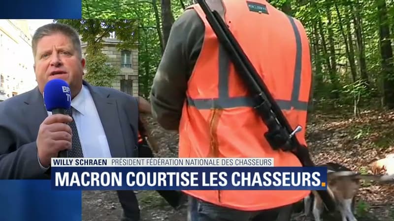 Willy Schraen sur BFMTV le 27 août 2018
