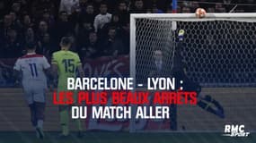  Barcelone – Lyon : Les plus beaux arrêts du match aller