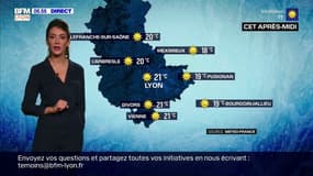 Météo à Lyon: un grand soleil et des températures douces, jusqu'à 21°C cet après-midi