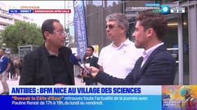 Antibes: BFM Nice Côte d'Azur au village des sciences