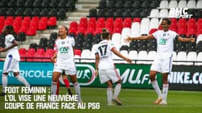 Foot féminin : L’OL vise une neuvième Coupe de France face au PSG