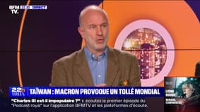 Pour Guillaume Ancel, "la prise de position d'Emmanuel Macron" sur Taïwan oriental "inacceptable pour les autres pays européens"