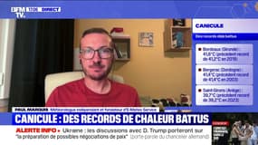 Canicule: "Chaque départ de feu est forcément à risque", indique Paul Marquis, météorologue indépendant et fondateur d'E-Meteo Service