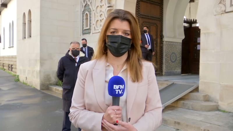 Rennes: Marlène Schiappa dénonce "des tags ignobles" et soutient l'ensemble des musulmans de France