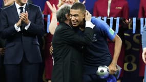 Kylian Mbappé et Noël Le Graët