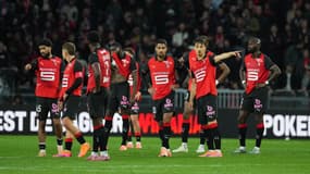 Les joueurs du Stade Rennais sonnés par leur défaite à domicile, 26 octobre 2025