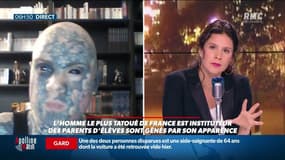 "Ce n'est pas de la provocation!": l’homme le plus tatoué de France est instituteur et ça ne plait pas à tous les parents