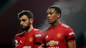 Bruno Fernandes et Anthony Martial