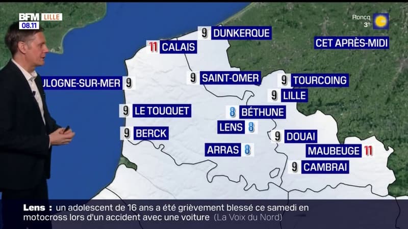 Météo Nord-Pas-de-Calais: un voile nuageux ce dimanche, jusqu'à 11°C à ...