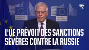 L'Union européenne prévoit "le train de sanctions le plus sévère jamais mis en œuvre" contre la Russie