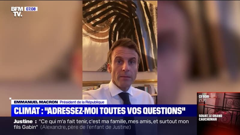 COP27: Emmanuel Macron invite les Français à lui poser leurs questions sur l’écologie