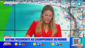 L'azuréenne Justine Pedemonte au championnat du monde de moto
