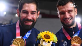 JO 2021 (hand) : La passation de pouvoir, pleine d'humour, entre Nikola Karabatic et Nedim Remili