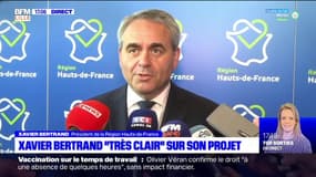 Régionales: Xavier Bertrand affirme avoir été "très clair" sur ses ambitions à la présidentielle