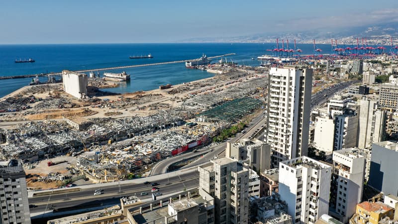 Le port de Beyrouth, le 21 août.