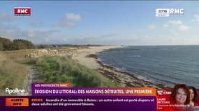 Érosion du littoral: des maisons détruites en Bretagne, une première 
