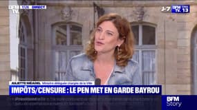 Impôts: "Il va falloir que chacun devienne un petit peu responsable", répond la ministre déléguée chargée de la Ville à Marine Le Pen 