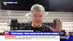 Petro Porochenko, l'ancien président ukrainien: "C'est une guerre lancée par un maniaque contre la vie humaine"