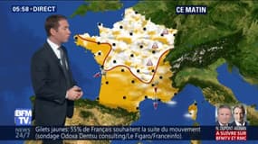 Ce sera couvert au nord et ensoleillé au sud ce vendredi