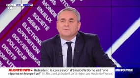 Xavier Bertrand sur les retraites: "Nous ne pouvons pas continuer à fermer les yeux sur l'injustice flagrante qu'il y a vis-à-vis des femmes"