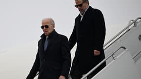 Joe Biden à son arrivée à Syracuse, aux Etats-Unis, le 4 février 2023.
