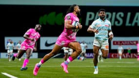 L'ailier fidjien Peniasi Dakuwaqa a illuminé le derby francilien à la Défense Arena, le samedi 24 février 2024