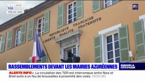 Émeutes: rassemblements devant les mairies azuréennes