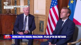 Story 4 : Rencontre symbolique entre Macron et Biden à Rome après la crise des sous-marins - 29/10