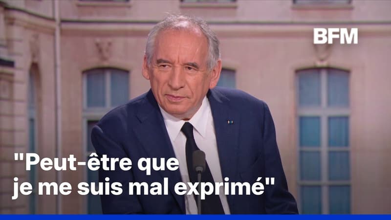 François Bayrou revient sur l'affaire Bétharram qui a secoué son mandat de Premier ministre