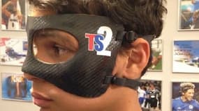 Thiago Silva avec son masque