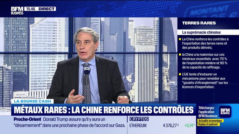 La bourse cash : « La Chine resserre l'étau des métaux » - 10/10