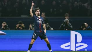 Vitinha avec le PSG contre Newcastle, le 28 janvier 2026