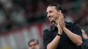 Zlatan Ibrahimovic lors de son dernier match le 4 juin 2023.
