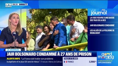 Jair Bolsonaro condamné à 27 ans de prison au Brésil pour tentative de coup d'État