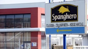 L'entreprise Spanghero à Castelnaudary le 10 février 2013